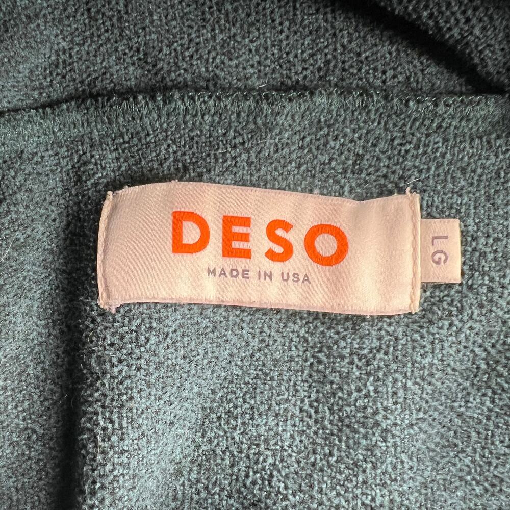Deso Supply Co. Title Nine Small Batch Fleece Funnel Neck Pullover Tunic Size L - Picture 3 of 11